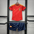 Kids' Spain Home Retro Kit 2012