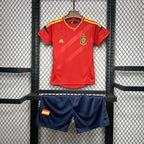 Kids' Spain Home Retro Kit 2012