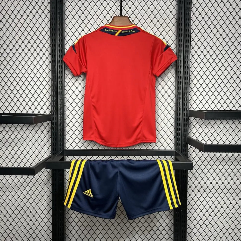 Spanien Heim Retro Kinder-Trikot 2012