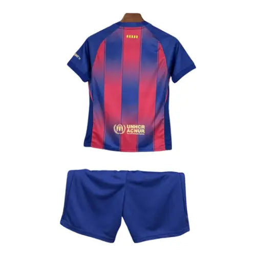 Kit Enfant FC Barcelone Domicile 25/26 Passe D