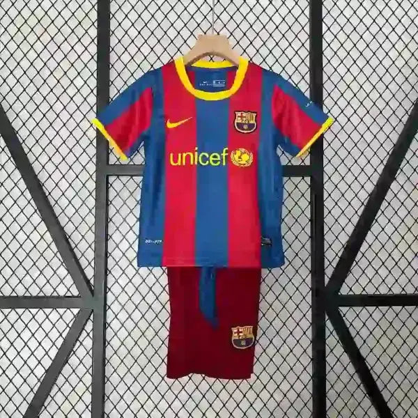 FC Barcelona Kinder-Heimtrikot Retro 2010/2011