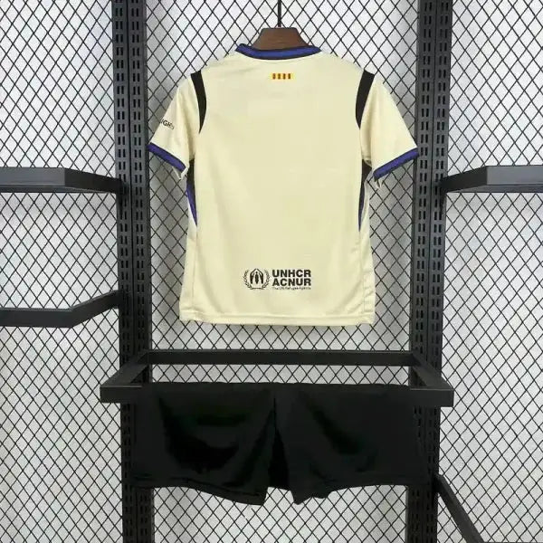 FC Barcelona Auswärts Kinder Trikot-Set 25/26