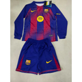 FC Barcelona Long-Sleeved Home Kit 25/26 for Kids