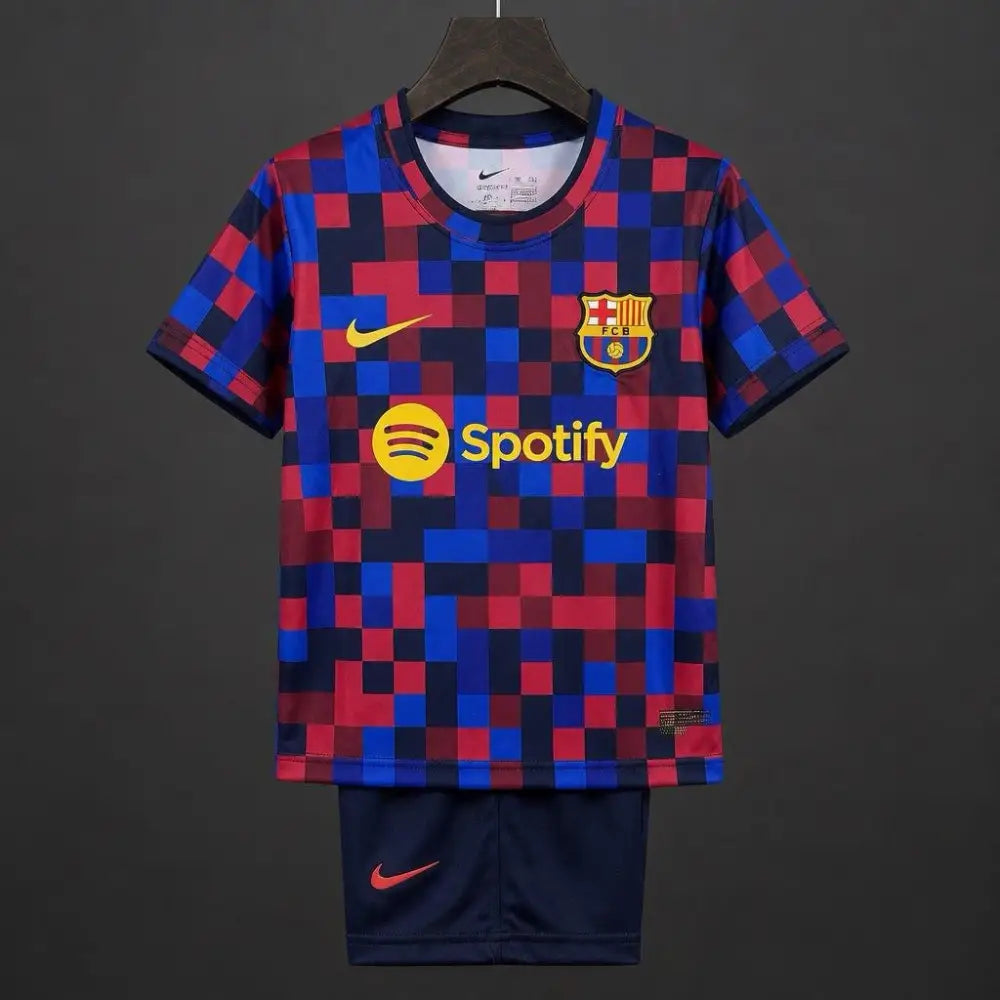 Kit Enfant FC Barcelone Pré Match 2026/2027 Passe D