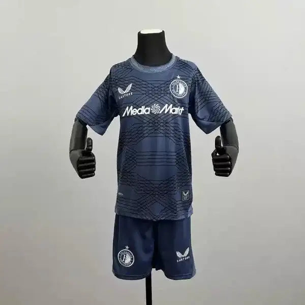 Feyenoord Rotterdam Kinder Auswärts-Set 2025/2026