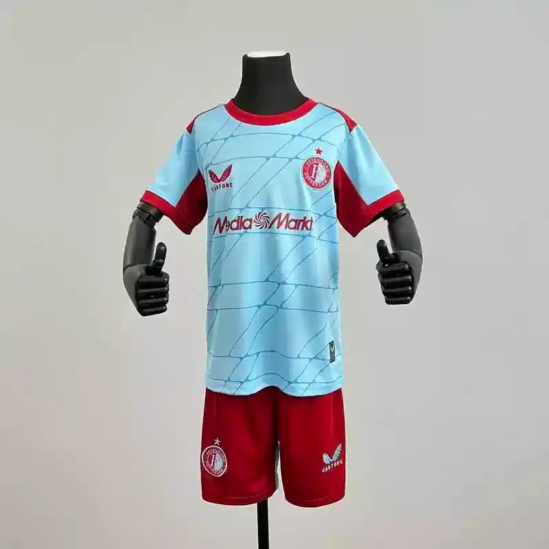 Feyenoord Rotterdam Auswärts Kinder-Kit 2025/2026
