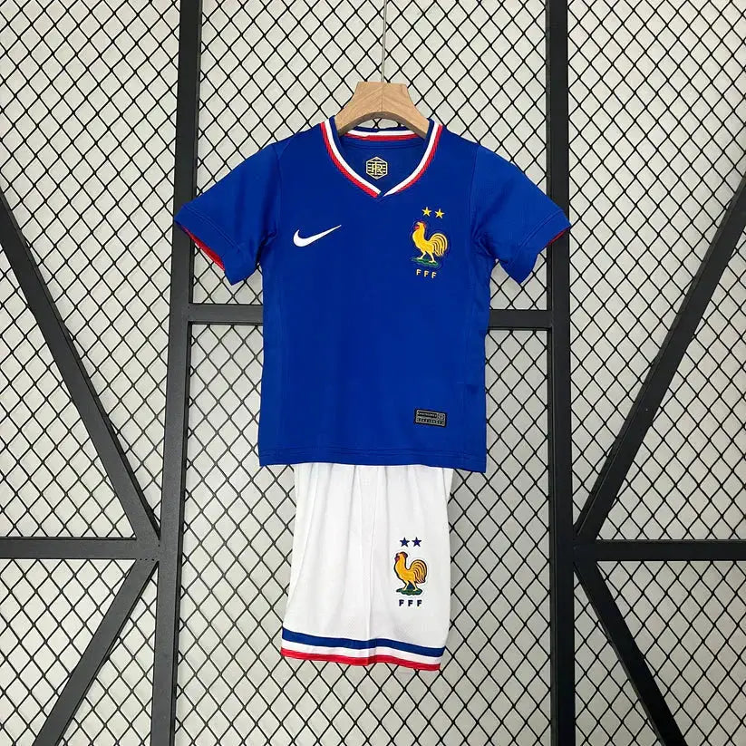 Frankreich Heimtrikot 2024 für Kinder
