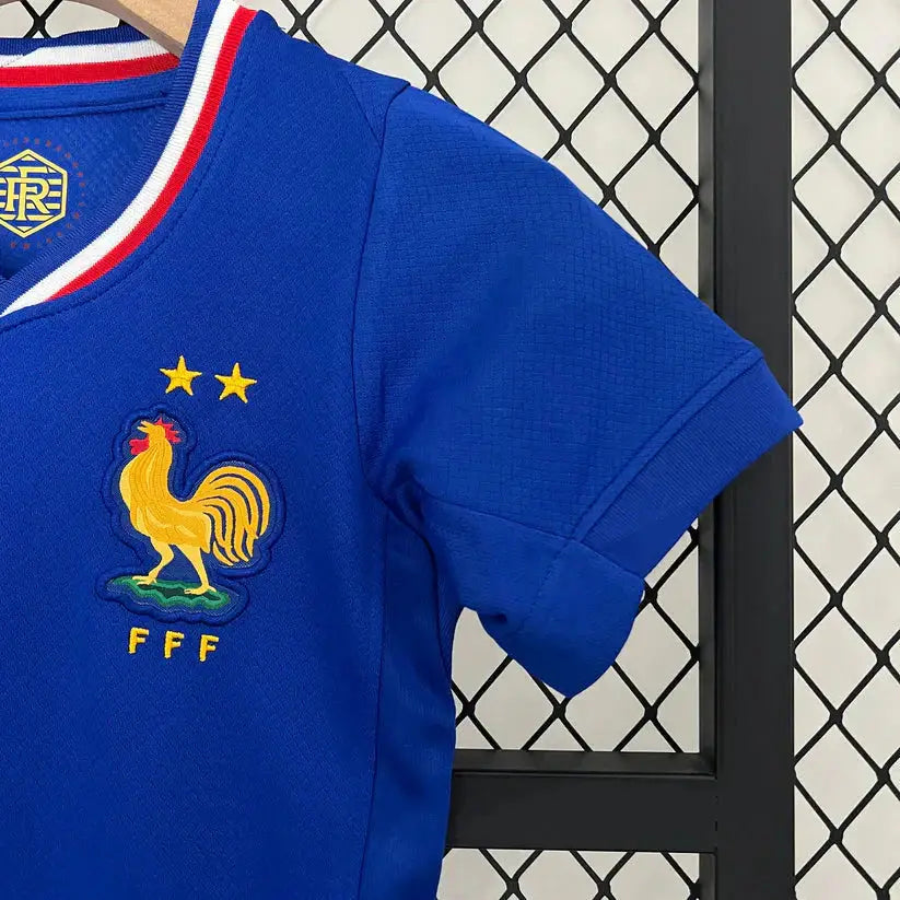 Frankreich Heimtrikot 2024 für Kinder
