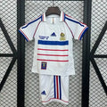 Kids' France Away Retro 1998 Kit