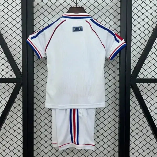 Kids' France Away Retro 1998 Kit
