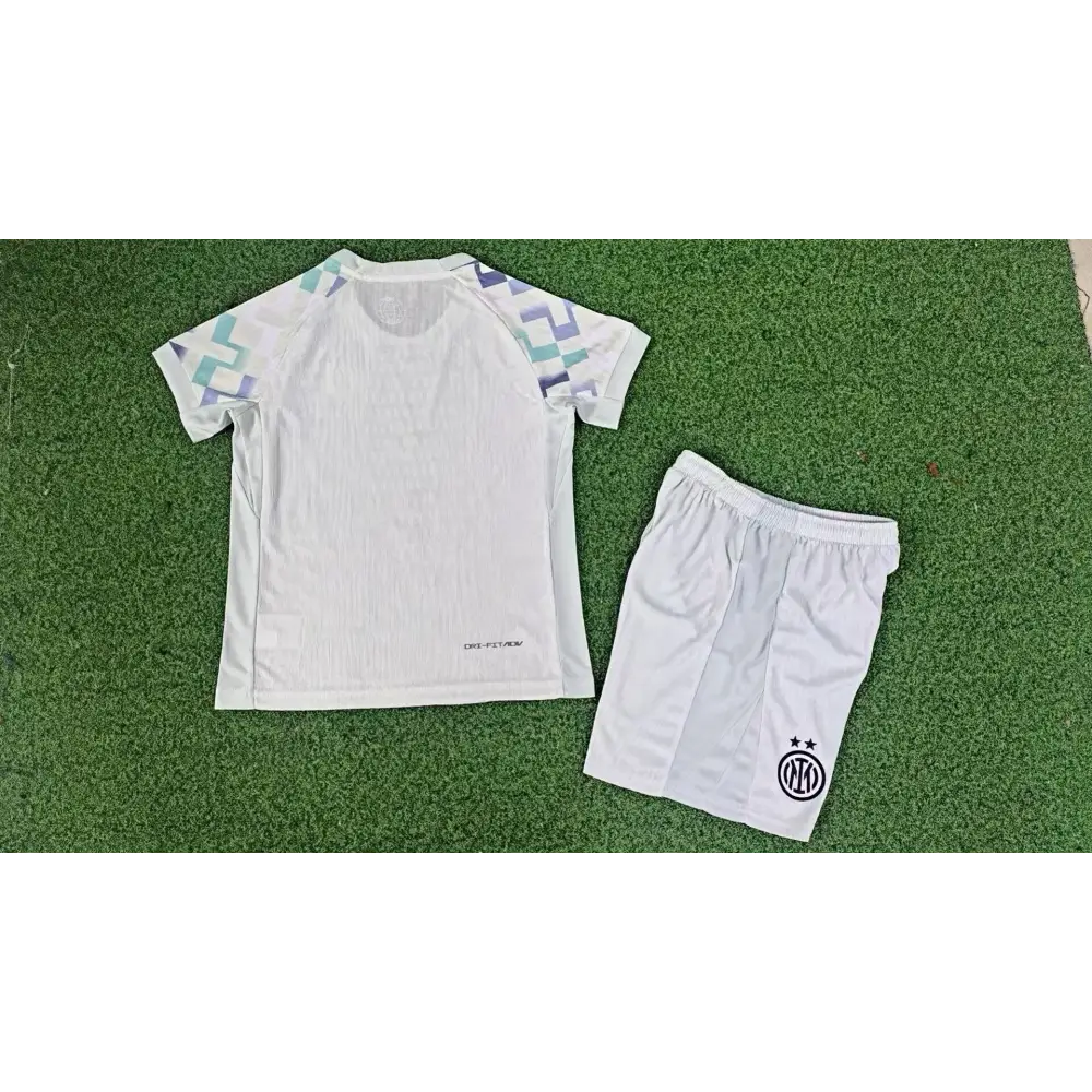 Inter Mailand Auswärts-Trikot-Set für Kinder 2025/2026