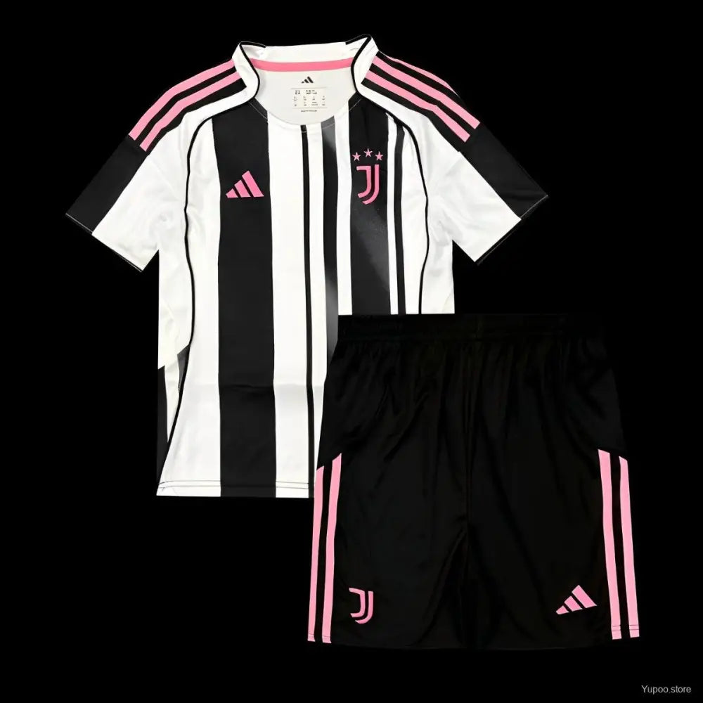 Juventus Home Kit Kids 2025/2026
