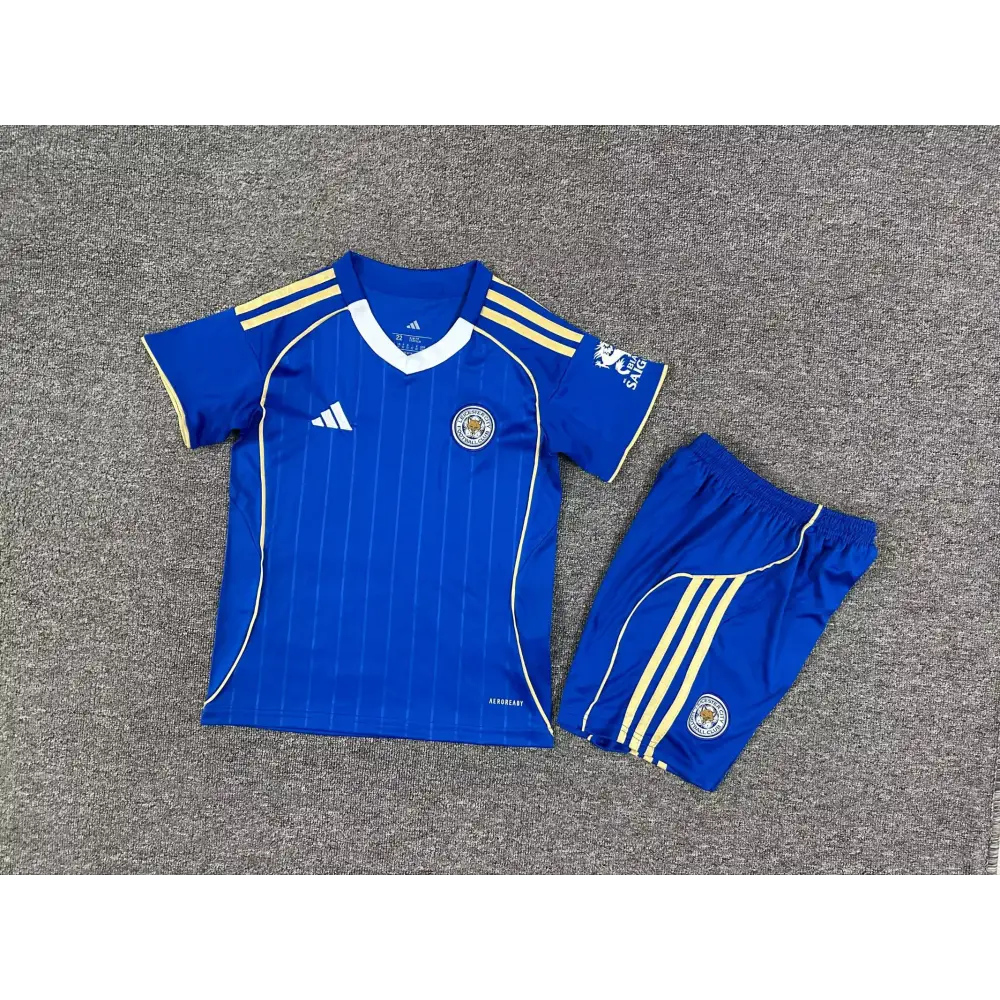 Leicester Kinder-Heimtrikot 2025/2026