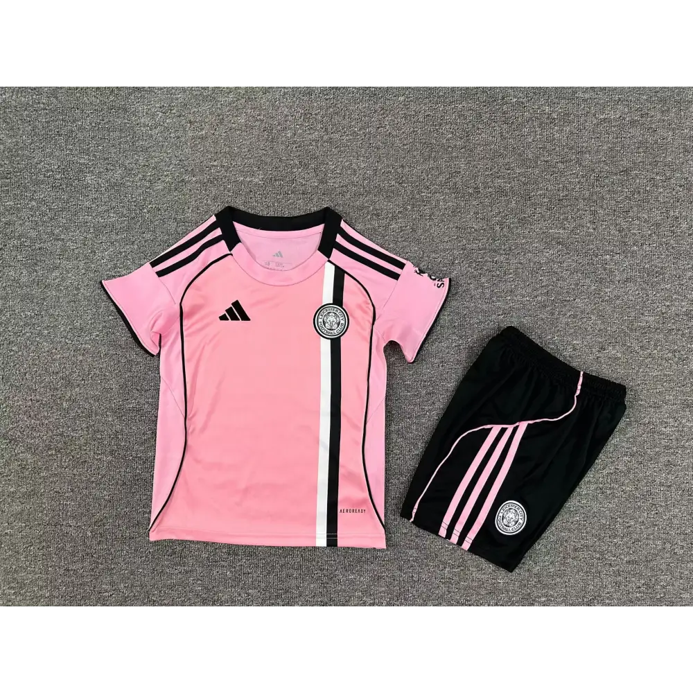Leicester Auswärts Kinder-Set 2 2025/2026