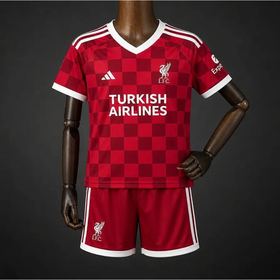 Kit enfant Liverpool Domicile 2027/2028 Passe D