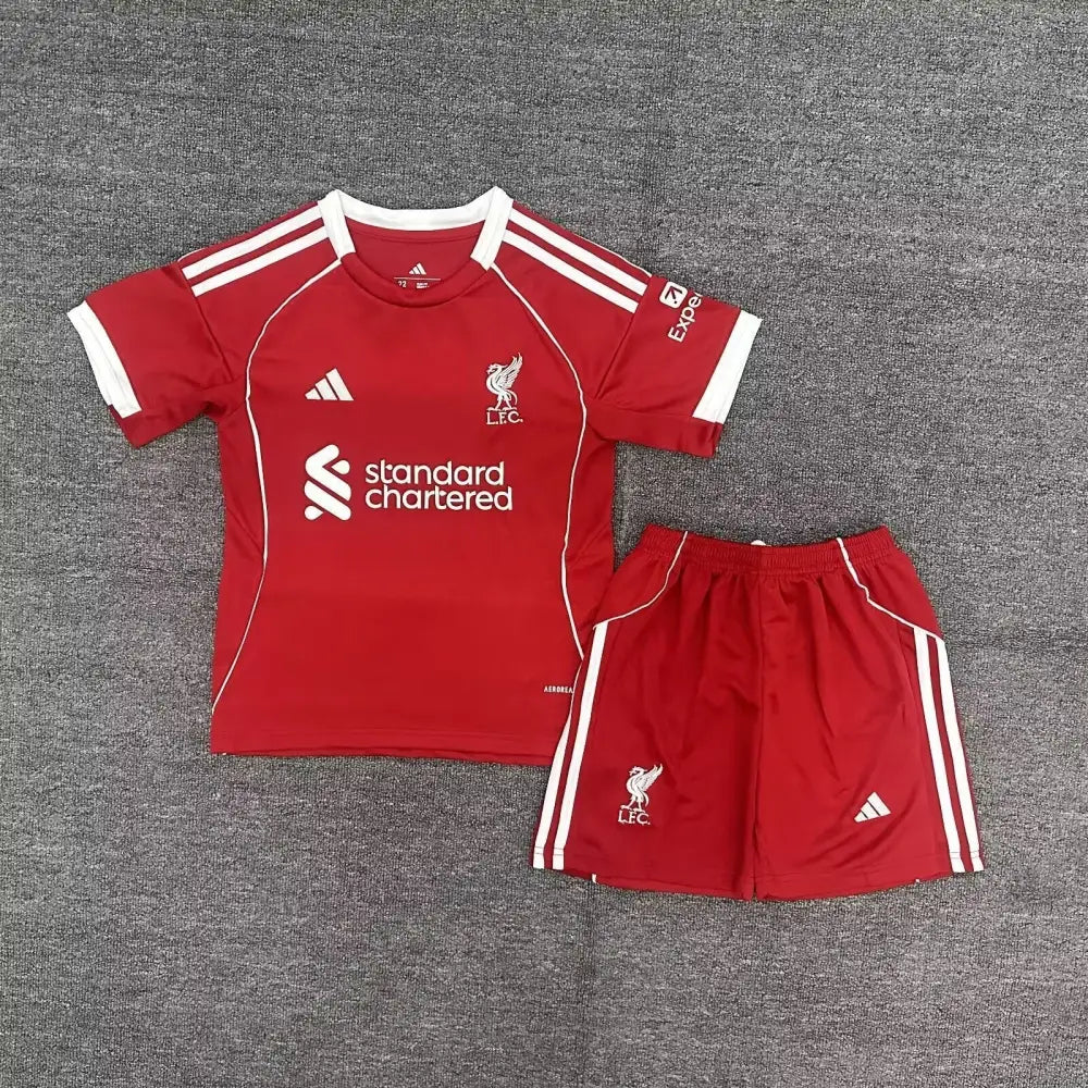 Liverpool Heimtrikot-Set für Kinder 25/26