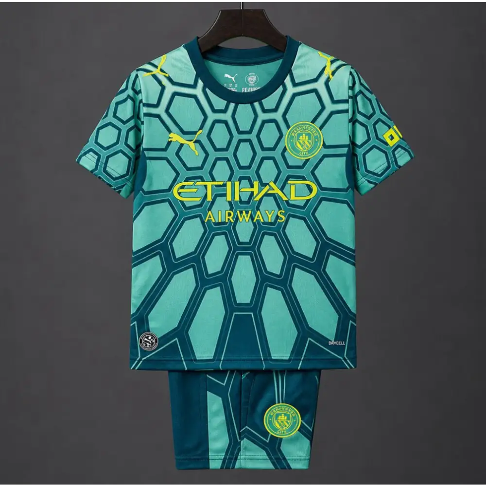 Kit enfant Manchester City Gardien 2026/2027 Domicile Passe D