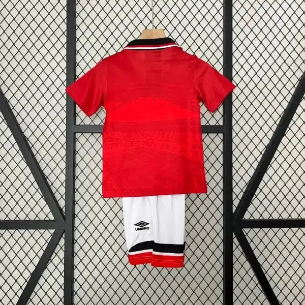 Kids Manchester United Home Retro Kit 1994/1995