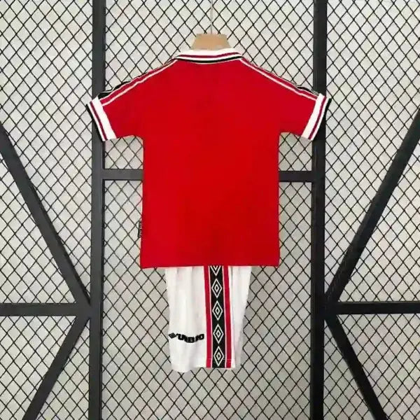 Manchester United Home Retro Kids Kit 1998/1999