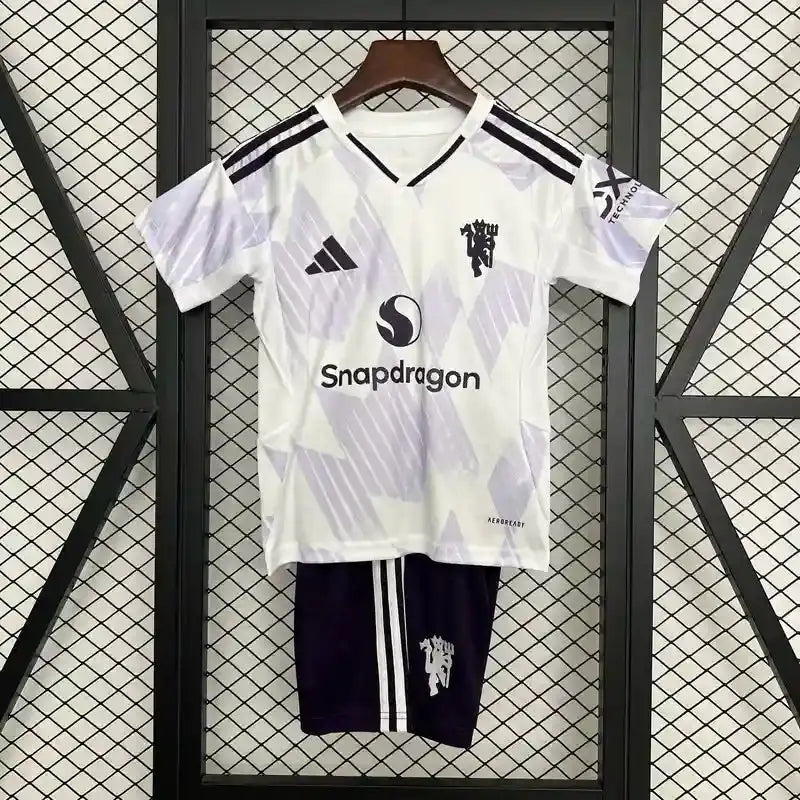 Manchester United Away Kit 2025/2026 Kids
