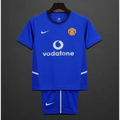 Kit Enfant Manchester United Extérieur Retro 2002 Passe D