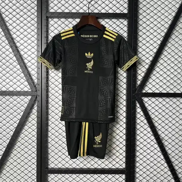 Mexico Kids' Kit Black 2025/2026