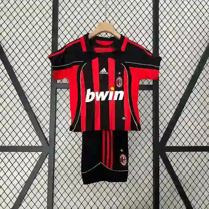 Milan AC Retro Heim-Trikotsatz Kinder 2006/2007