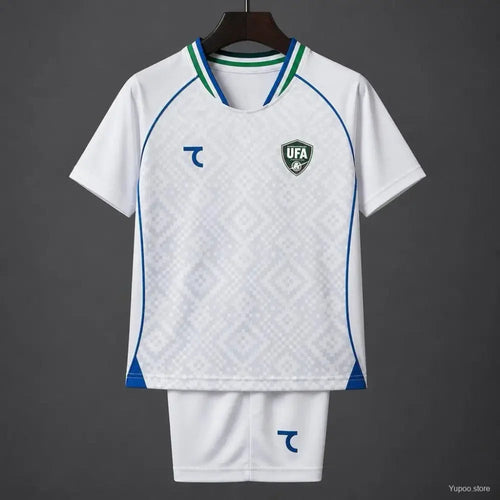 Kit infantil Uzbek Inicio Copa Mundial 2026 Paso D