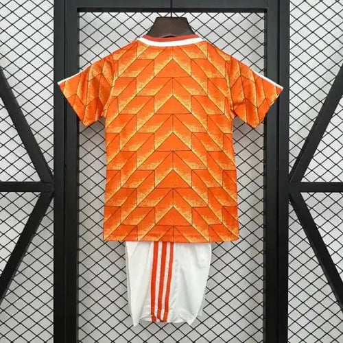 Kit enfant Pays-Bas Domicile Retro 1988 Passe D
