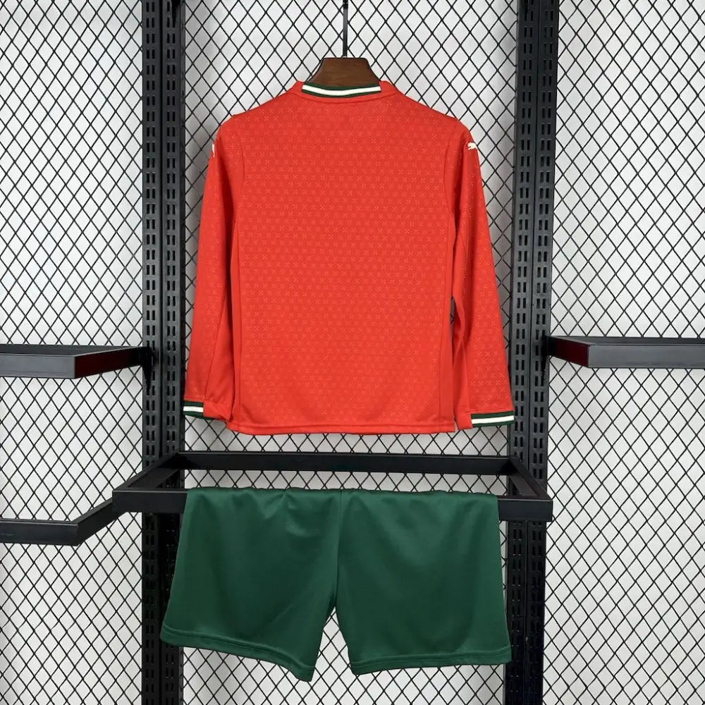 Portugal Heimtrikot Kinder Langarm 2025/2026
