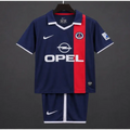 Kit Enfant PSG Domicile Retro 2001 Passe D