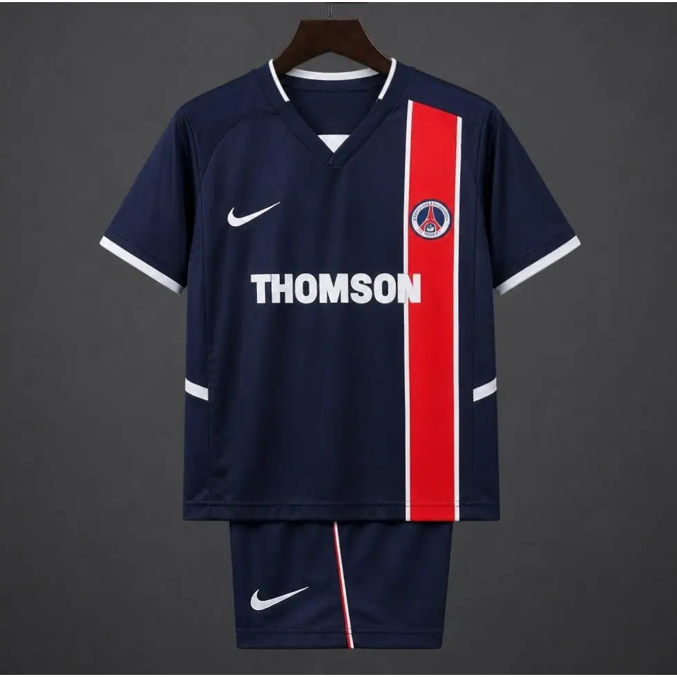 Kit Enfant PSG Domicile Retro 2002 Passe D