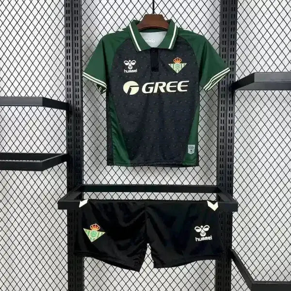 Real Betis Auswärts-Set für Kinder 2025/2026