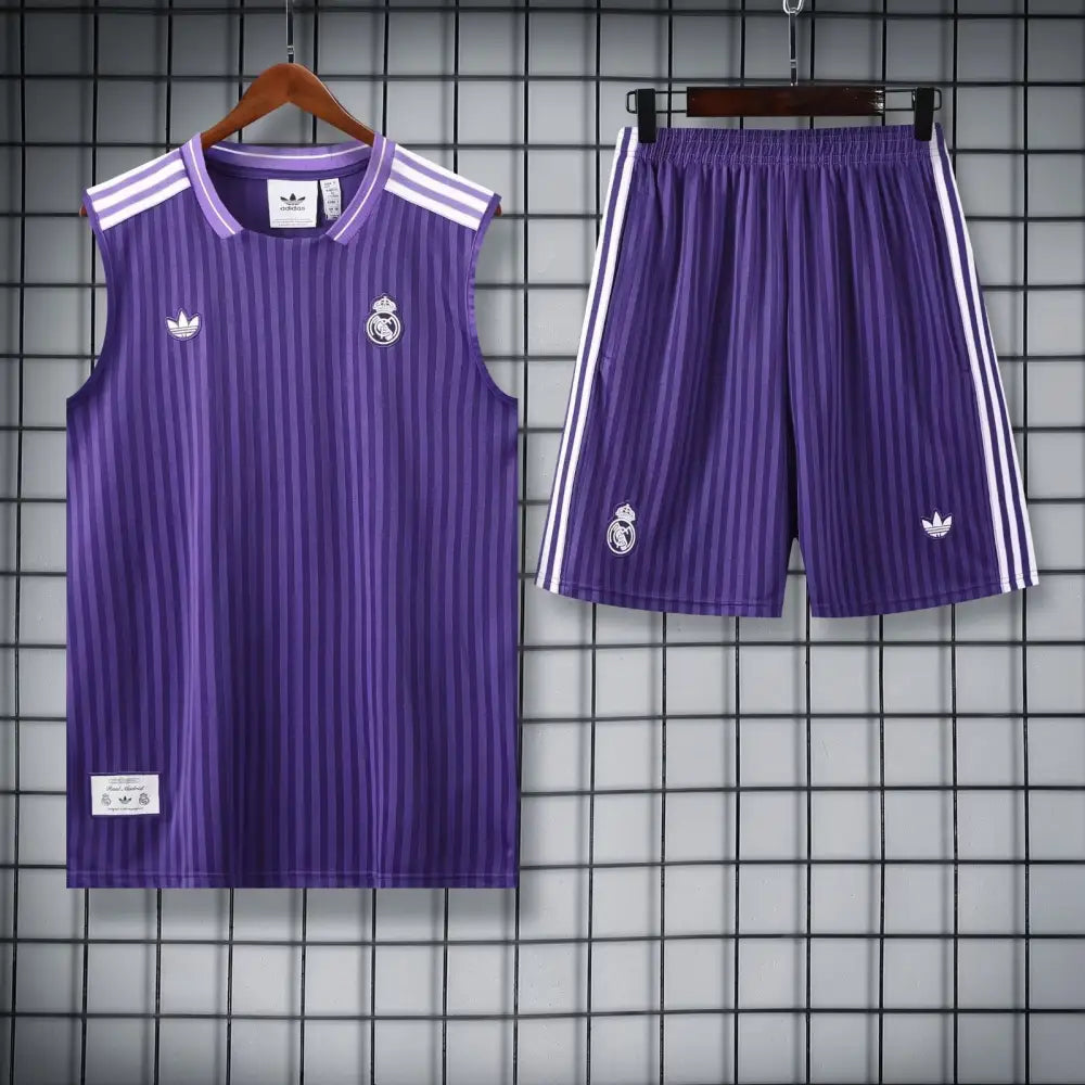 Real Madrid Trainingsset Lila 2025/2026