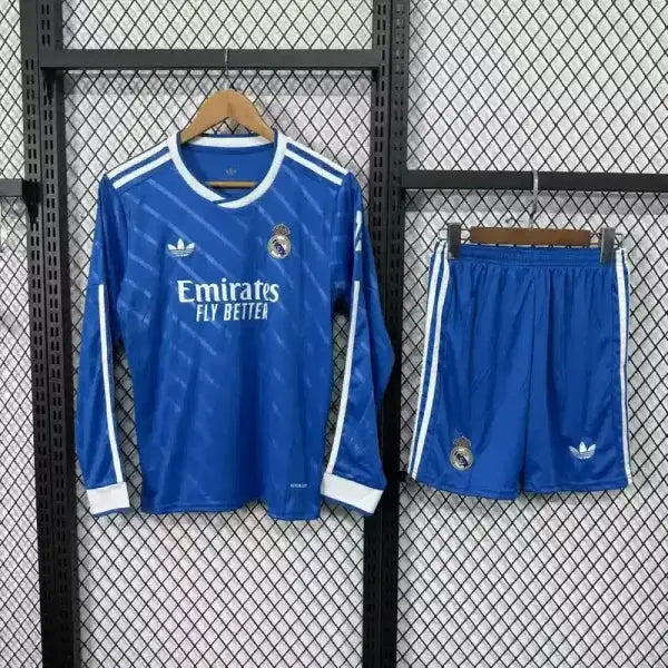 Real Madrid Kinder Trikot Langarm 2025/2026