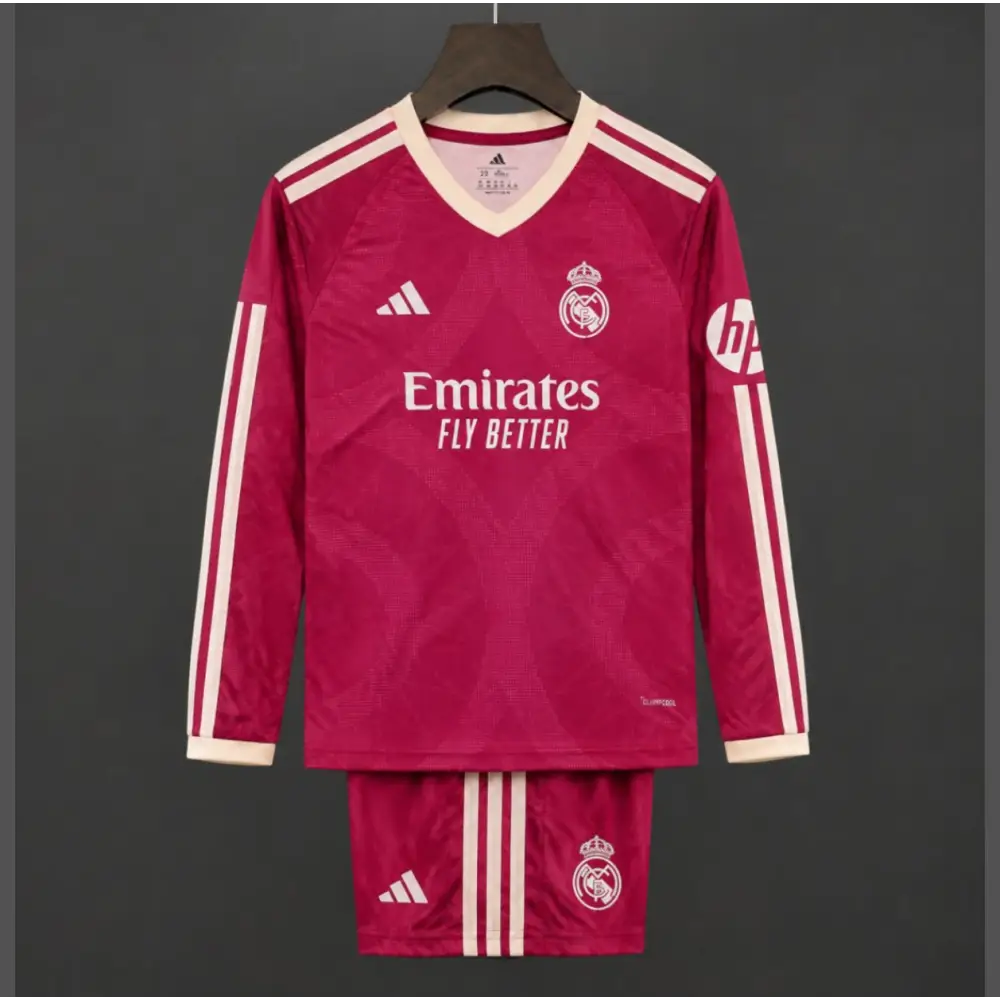 Kit Enfant Real Madrid Third 2026/2027 Manches longues Passe D