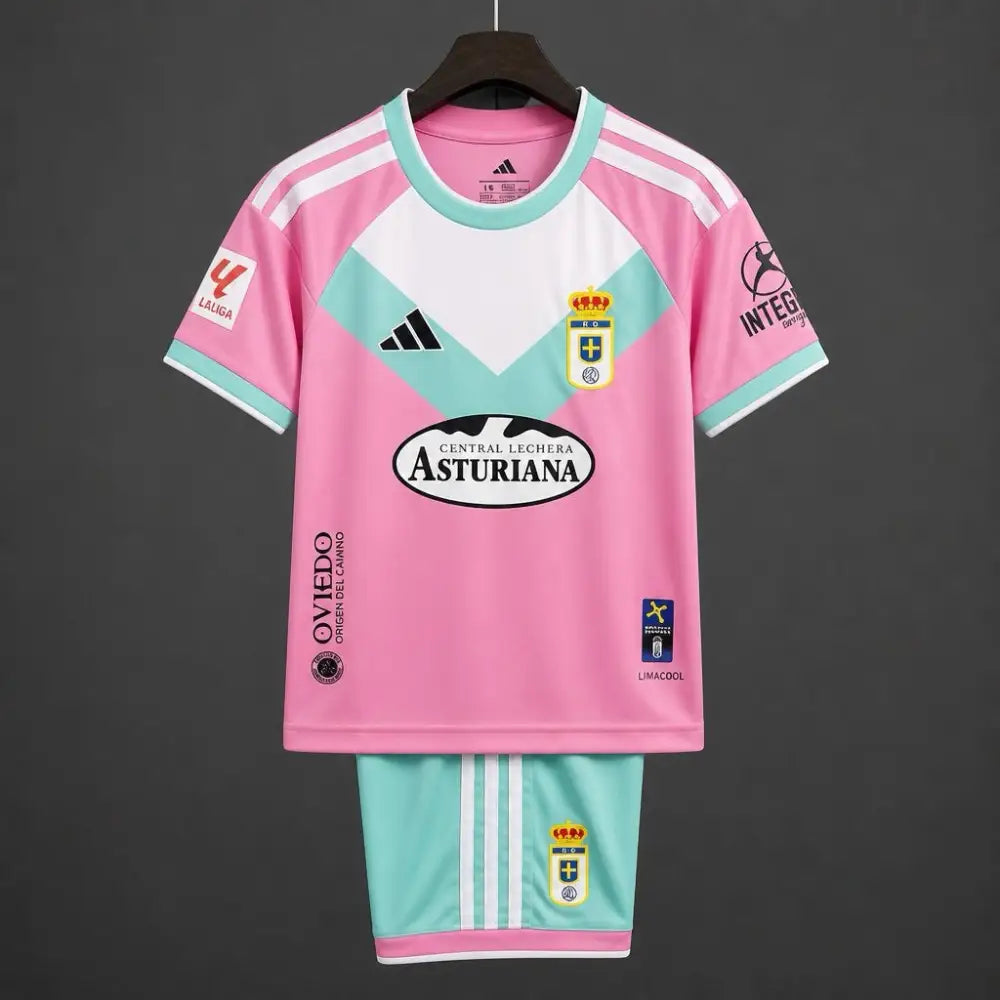 Kit enfant Real Oviedo Third 26/27 Passe D