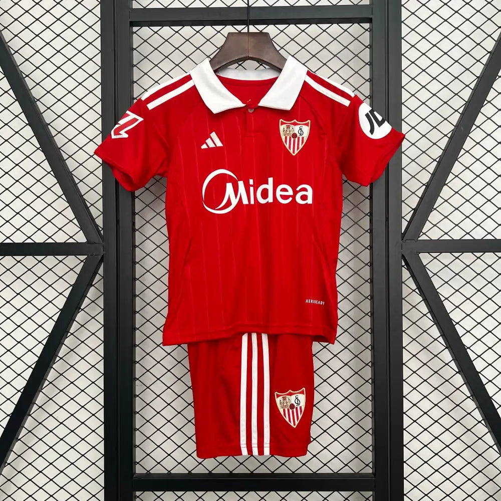 Kinder-Auswärts-Trikot-Set Sevilla 25/26