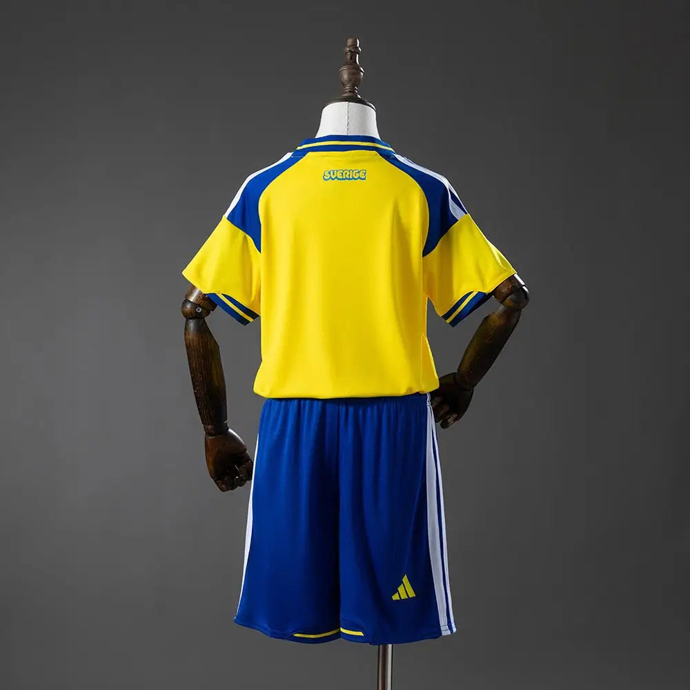 Kids' Sweden World Cup 2026 Home Kit