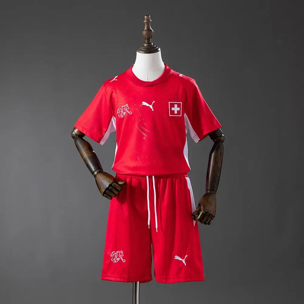 Kids' Switzerland 2026 World Cup Home Kit