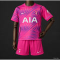 Kit enfant Tottenham Gardien 2026/2027 Rose Passe D