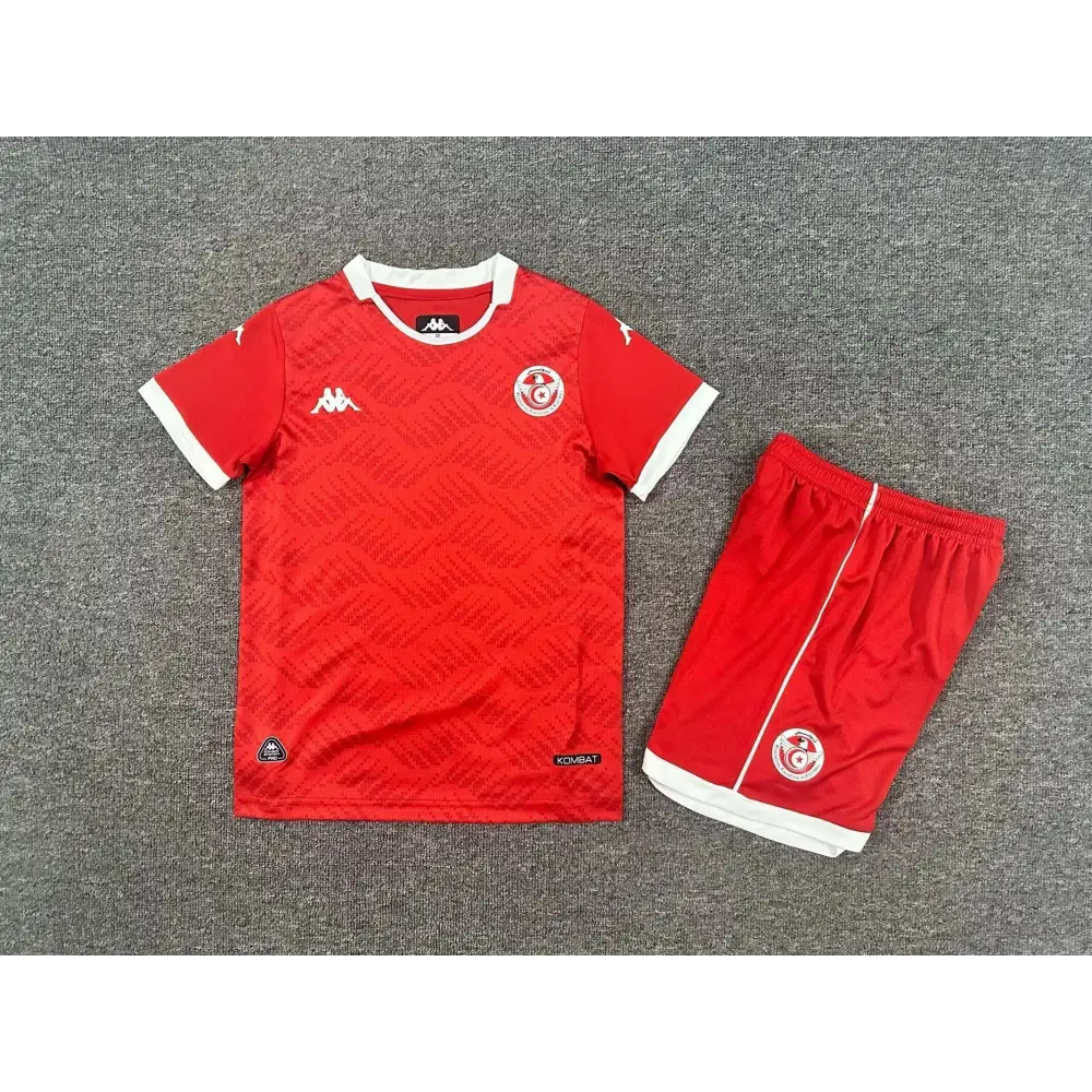 Tunesien Heimtrikot Kinder 2025/2026