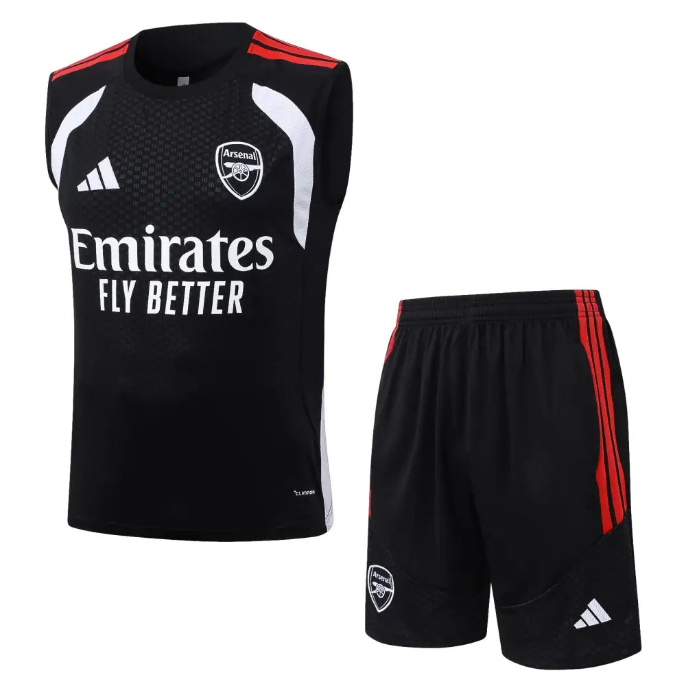 Arsenal Black Training Kit 2025/2026