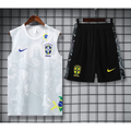 Trainingsset Brasilien Schwarz & Weiß 2025/2026