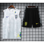 Trainingsset Brasilien Schwarz & Weiß 2025/2026