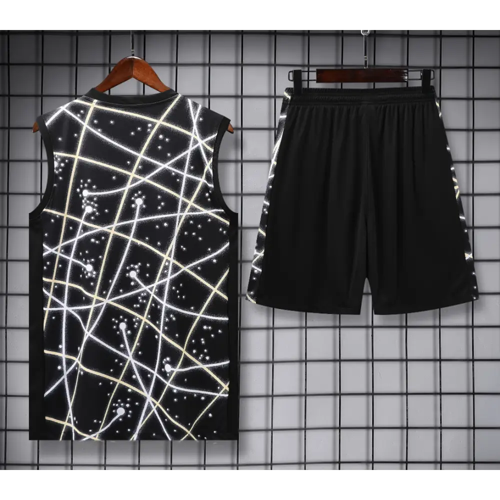Chelsea Training Set Schwarz Gestreift 2025/2026