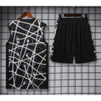 Chelsea Training Set Schwarz Gestreift 2025/2026