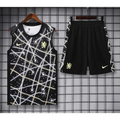 Chelsea Training Set Schwarz Gestreift 2025/2026