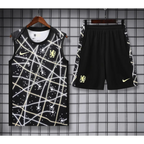 Chelsea Training Set Schwarz Gestreift 2025/2026