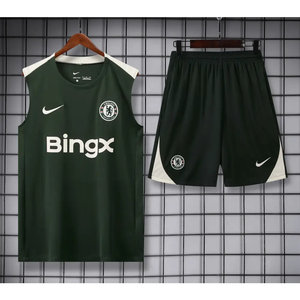 Chelsea Training Kit Dunkelgrün 2025/2026